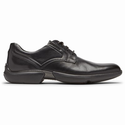 Sapatos Oxfords Rockport Total Motion Advance Plain Toe Homem Pretas PT-30264